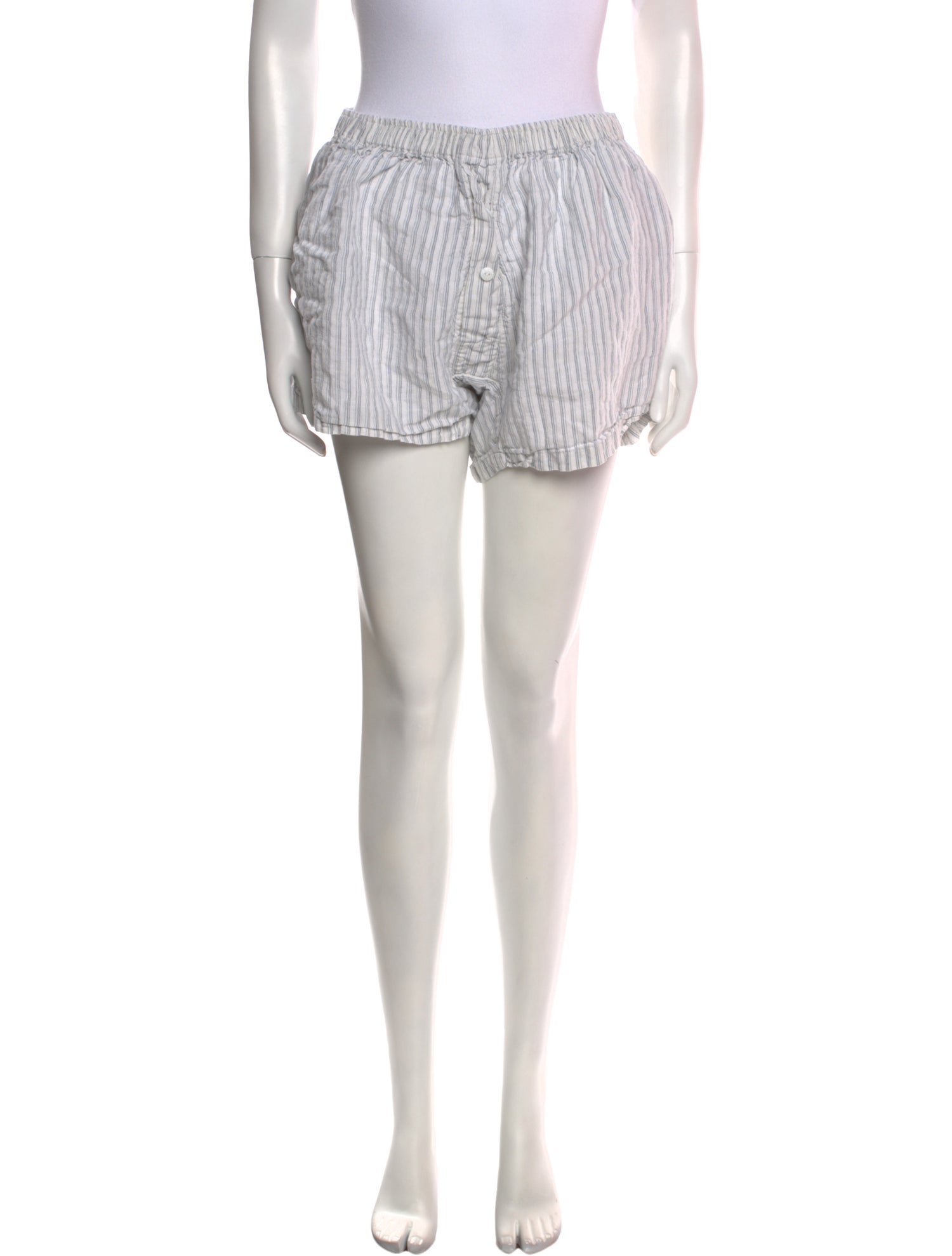 Deiji Studios Linen Mini Shorts