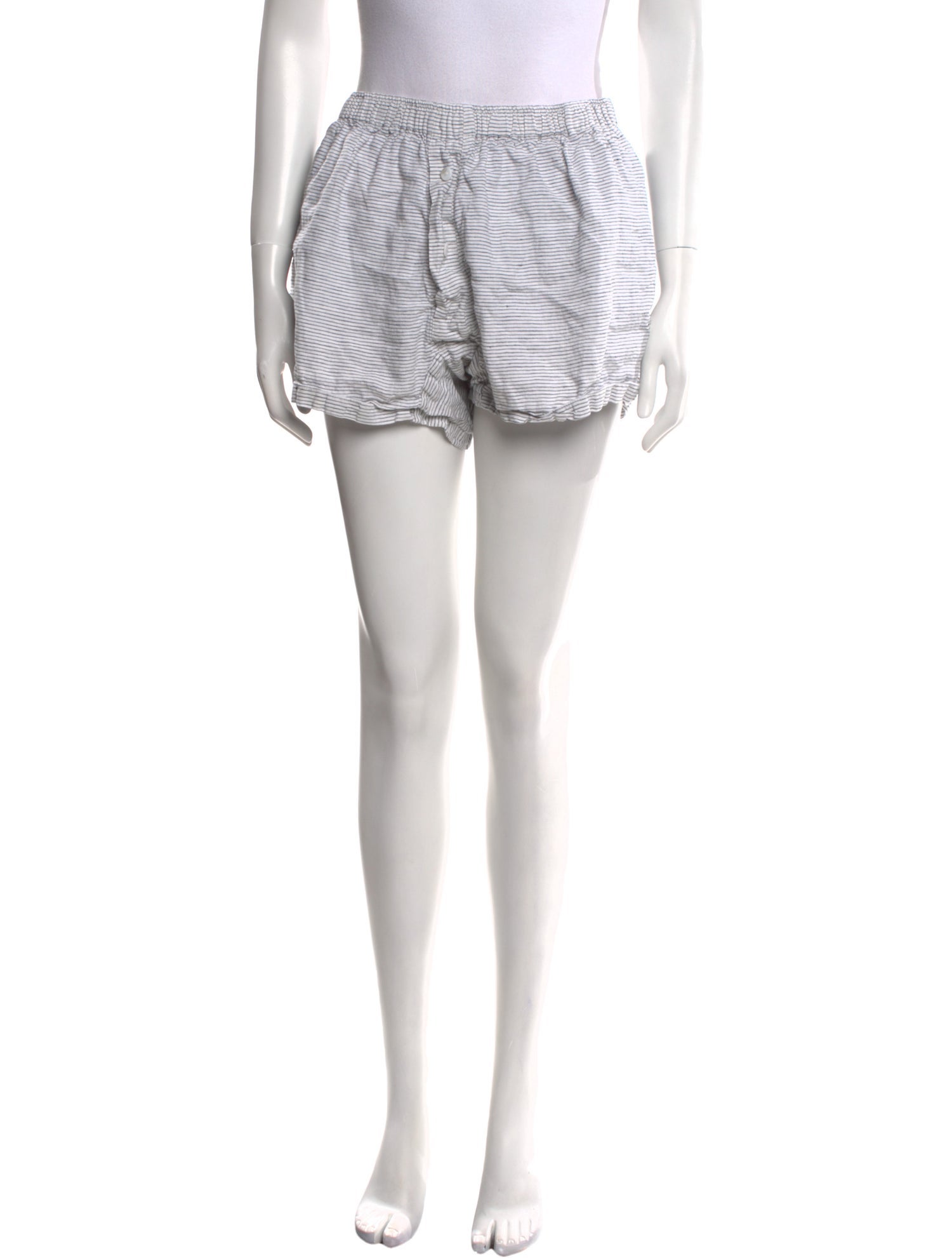 Deiji Studios Linen Mini Shorts