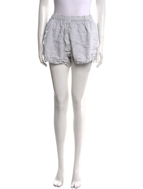 Deiji Studios Linen Mini Shorts