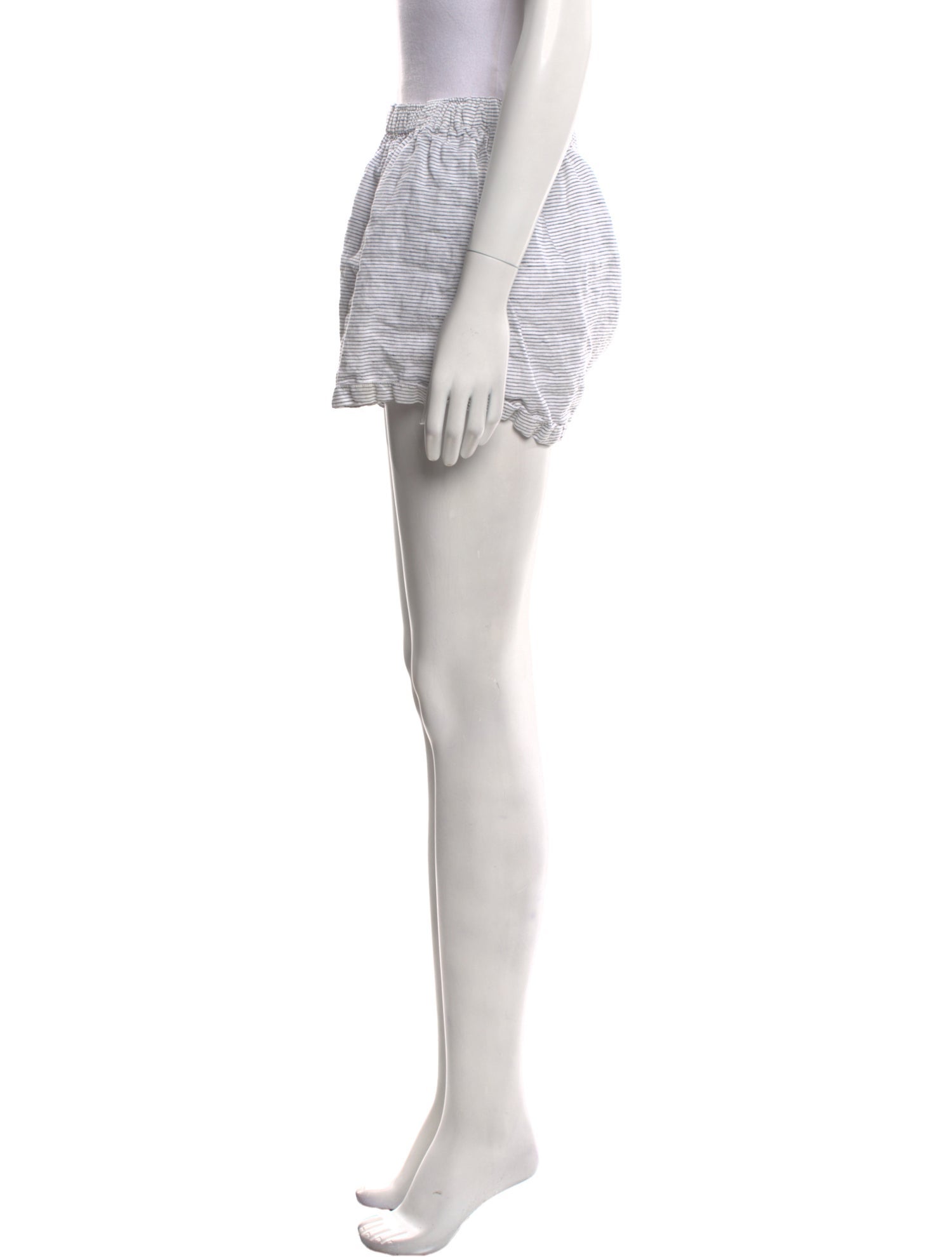 Deiji Studios Linen Mini Shorts