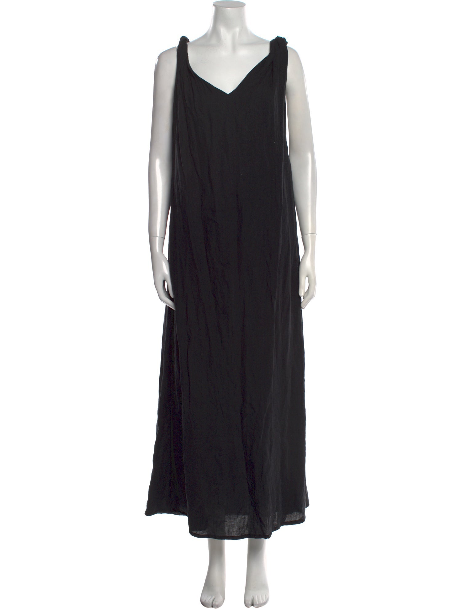 Deiji Studios V-Neck Long Dress