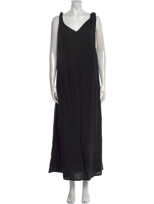 Deiji Studios V-Neck Long Dress