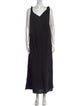 Deiji Studios V-Neck Long Dress