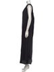 Deiji Studios V-Neck Long Dress