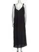 Deiji Studios V-Neck Long Dress