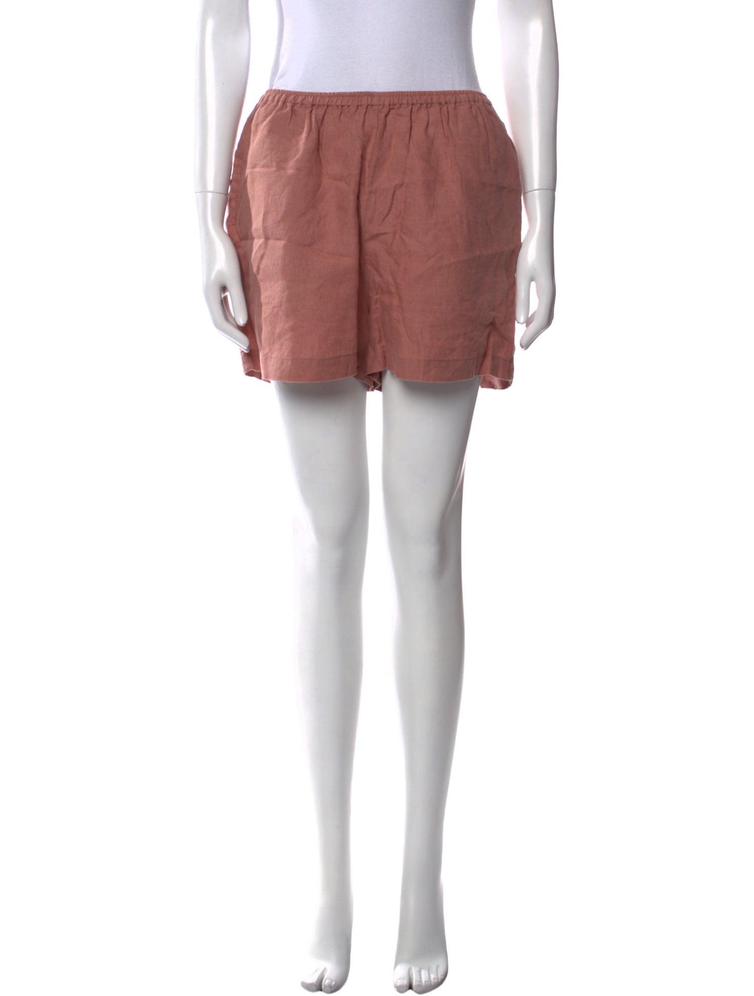 Deiji Studios Linen Mini Shorts
