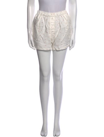 Deiji Studios Linen Mini Shorts