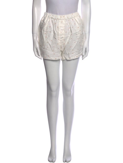 Deiji Studios Linen Mini Shorts