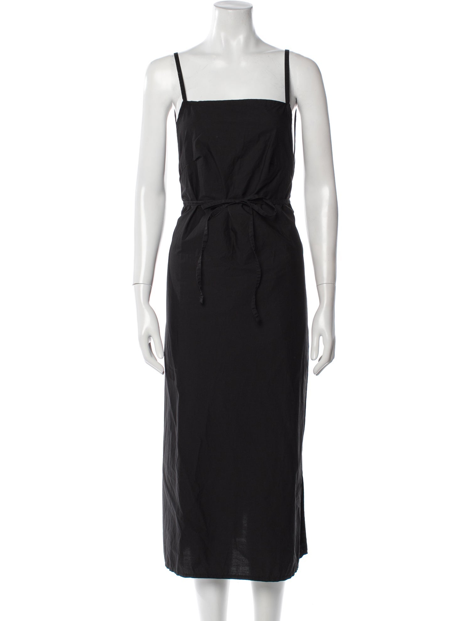 Deiji Studios Square Neckline Midi Length Dress