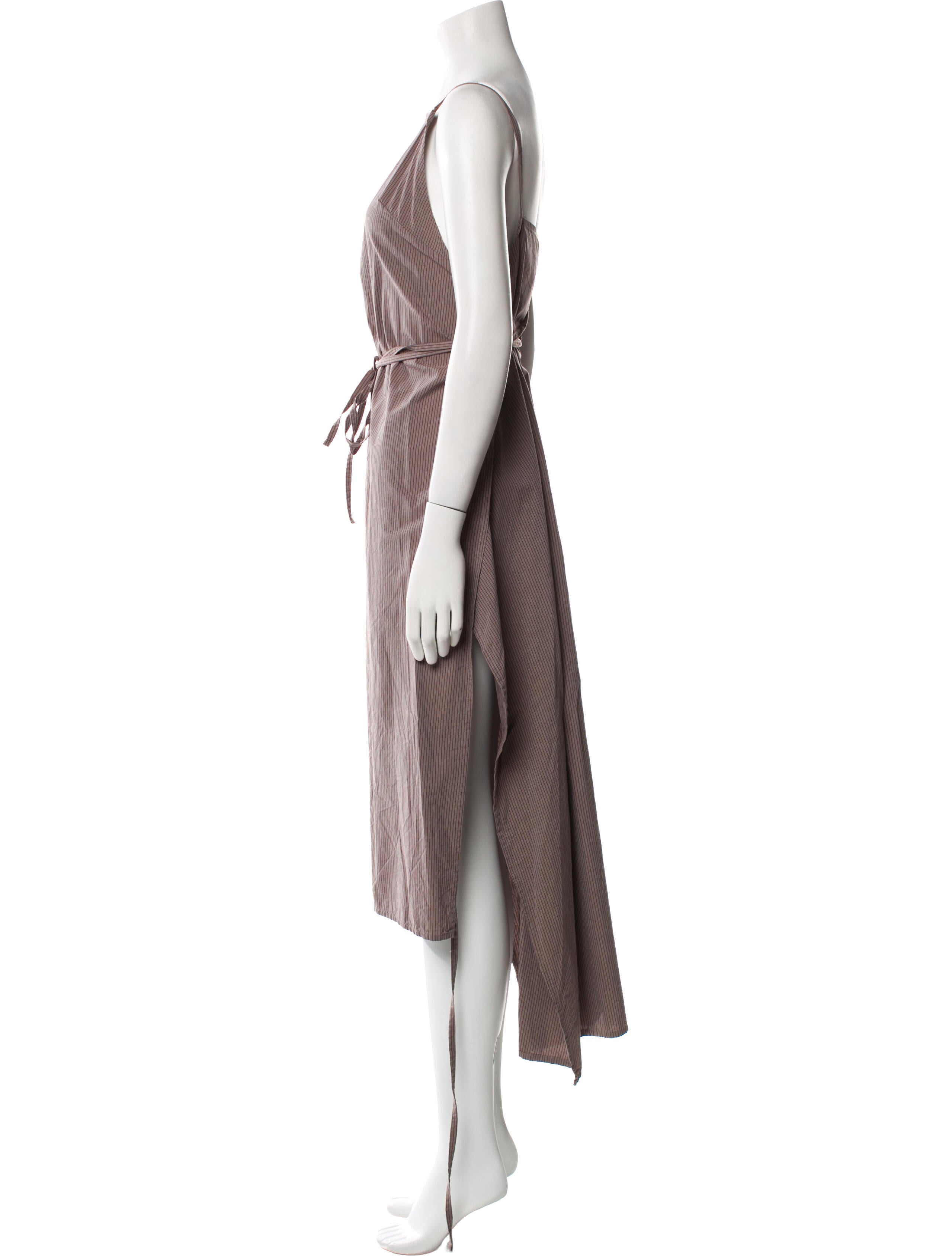 Deiji Studios Square Neckline Long Dress