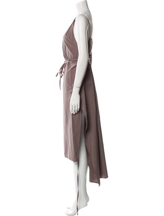 Deiji Studios Square Neckline Long Dress