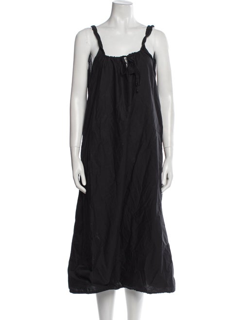 Deiji Studios Square Neckline Long Dress