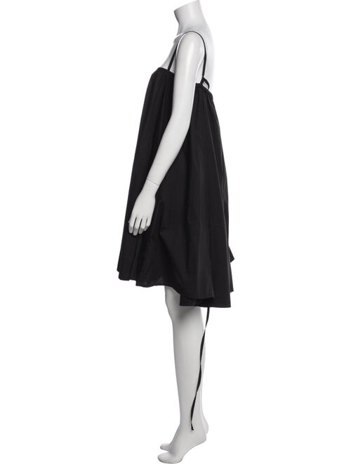 Deiji Studios Square Neckline Knee-Length Dress
