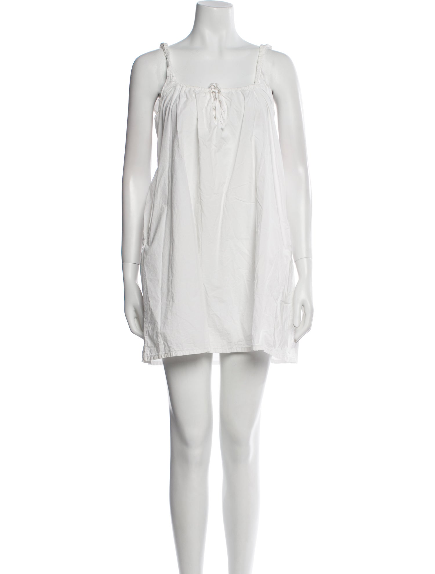 Deiji Studios Square Neckline Mini Dress