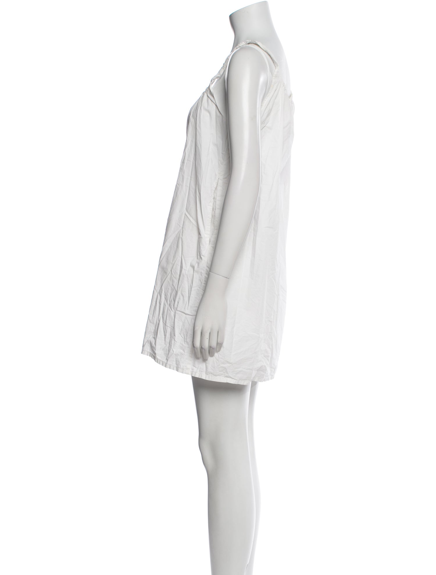 Deiji Studios Square Neckline Mini Dress