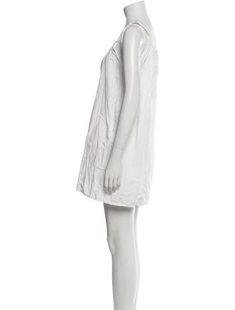 Deiji Studios Square Neckline Mini Dress