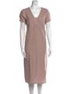 Deiji Studios Linen Midi Length Dress