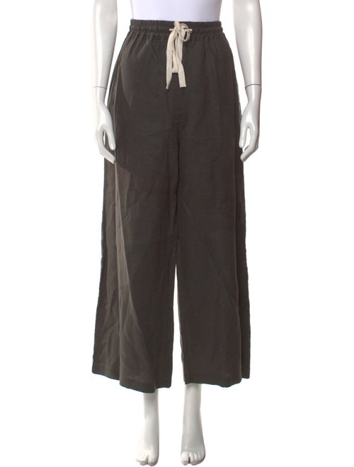 Deiji Studios Linen Wide Leg Pants