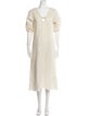 Deiji Studios Linen Midi Length Dress