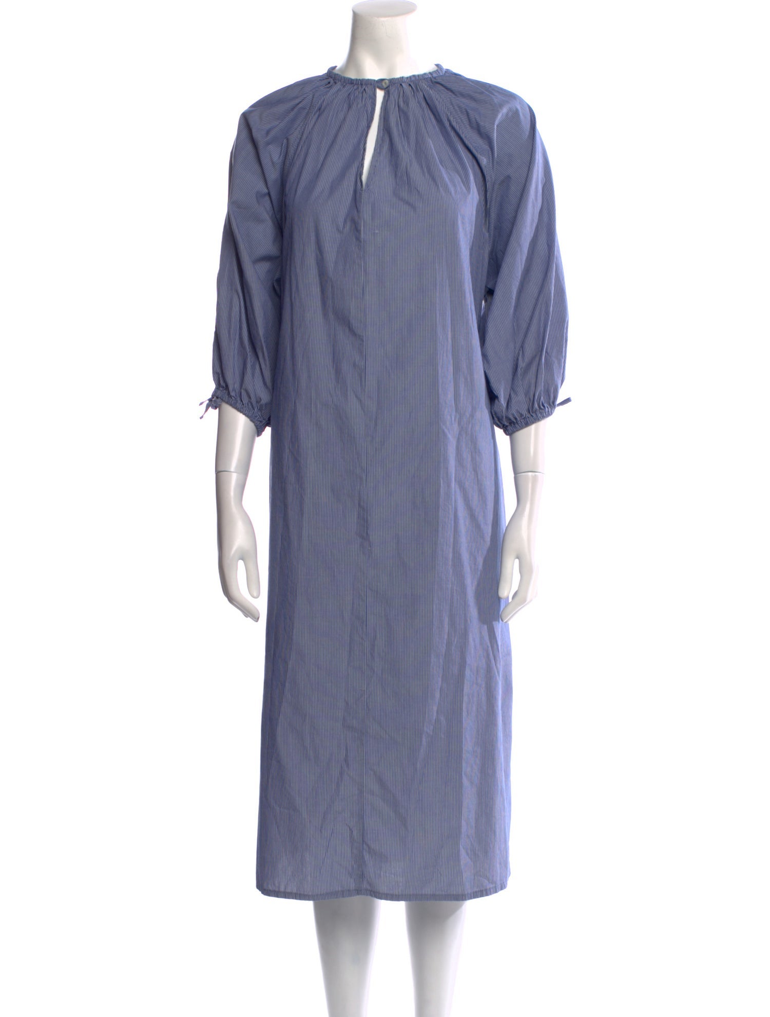 Deiji Studios Linen Midi Length Dress