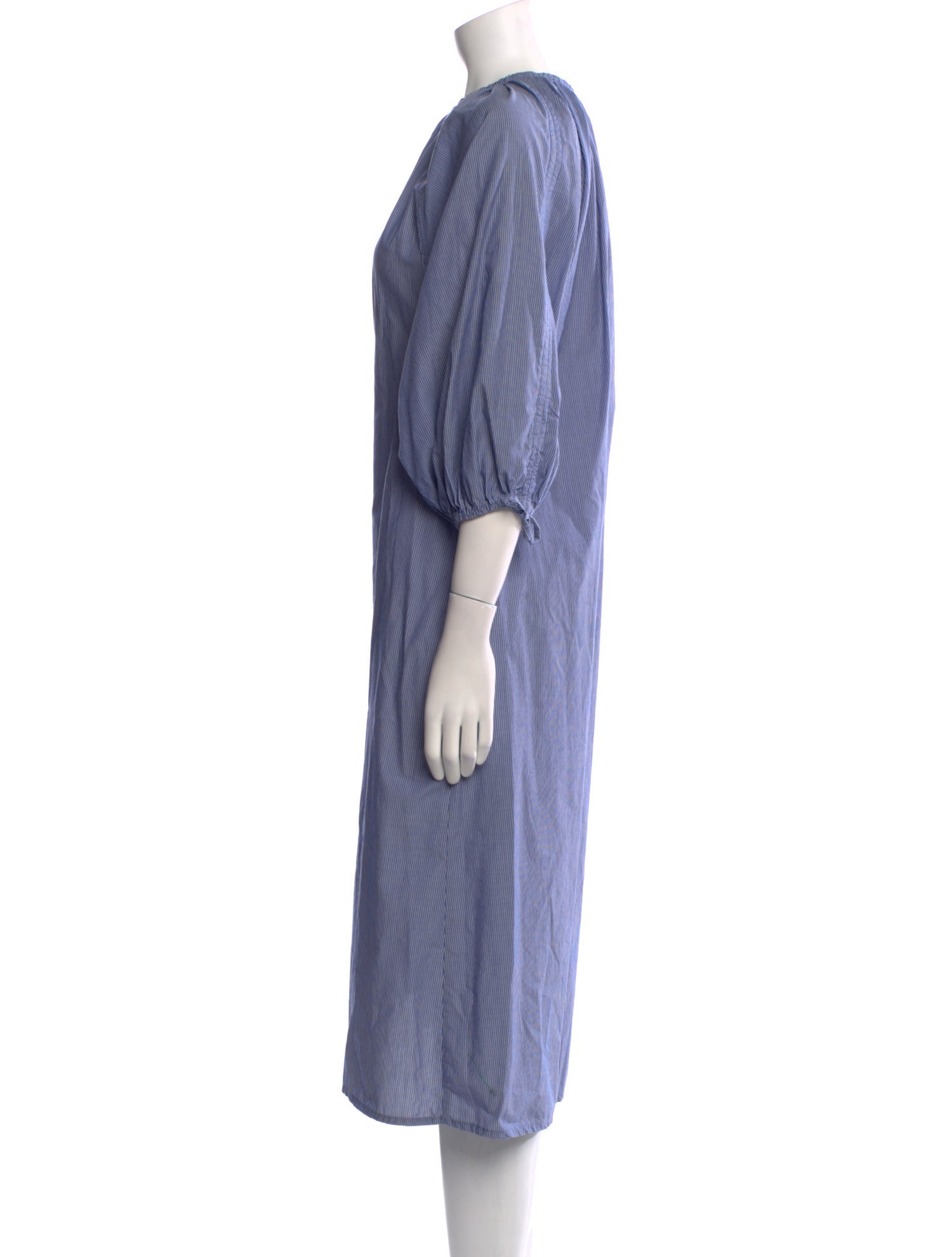 Deiji Studios Linen Midi Length Dress