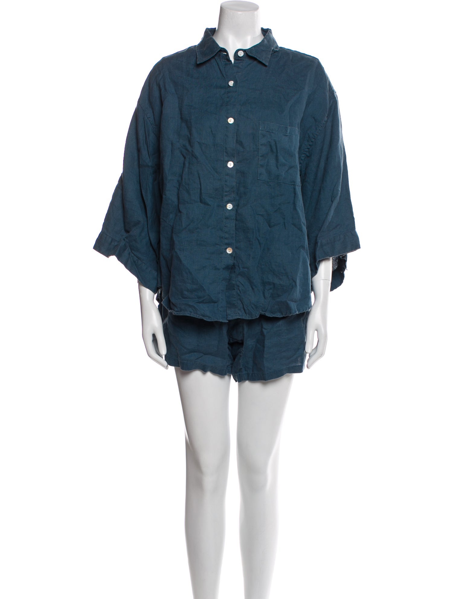 Deiji Studios Linen Lounge Set