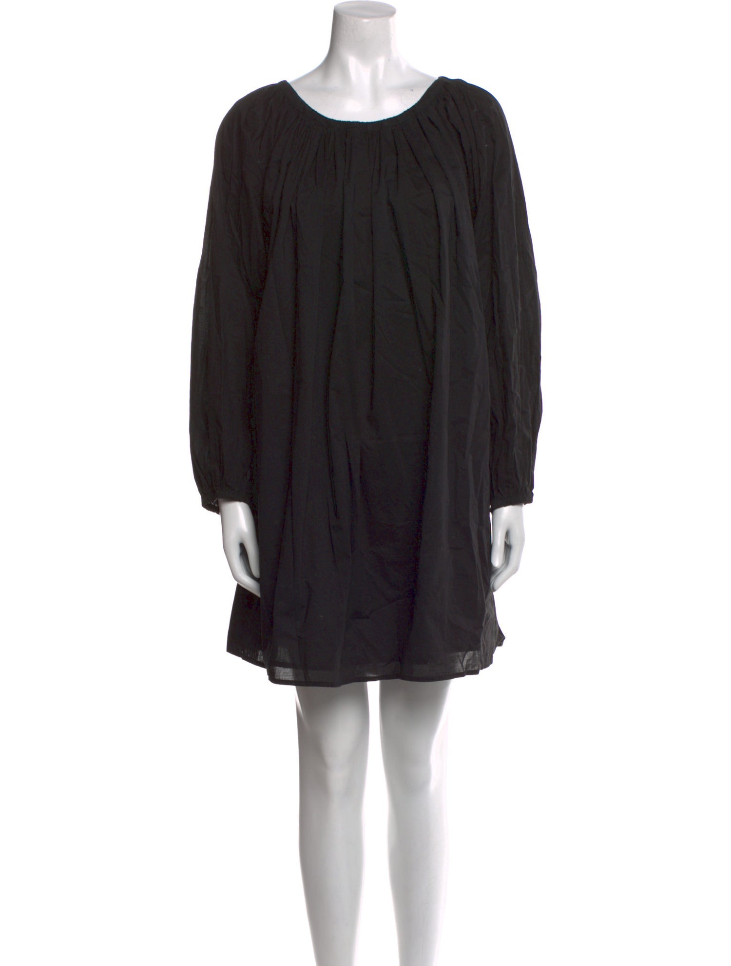 Deiji Studios Scoop Neck Mini Dress