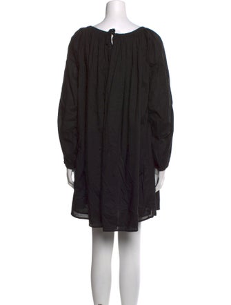 Deiji Studios Scoop Neck Mini Dress