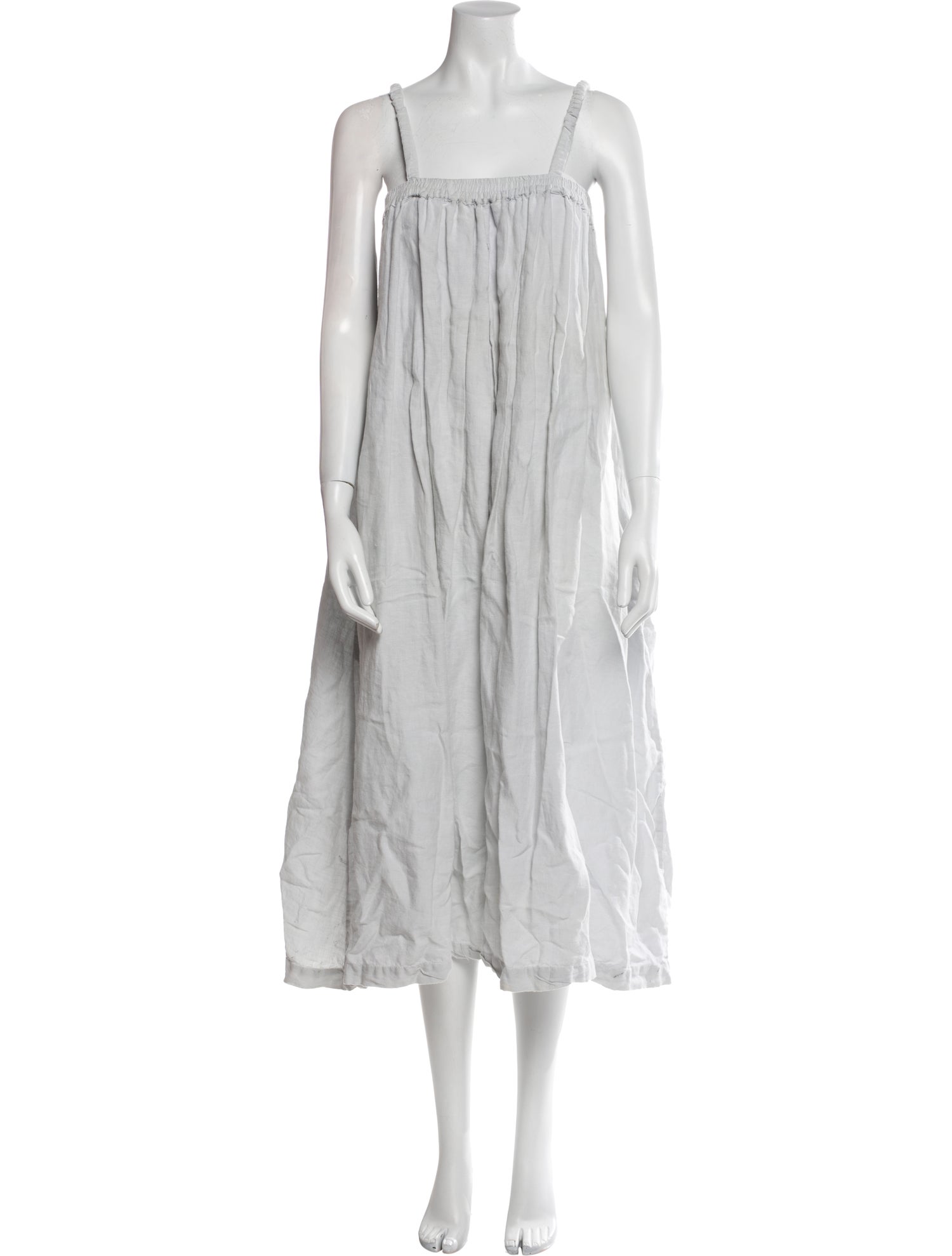 Deiji Studios Linen Knee-Length Dress
