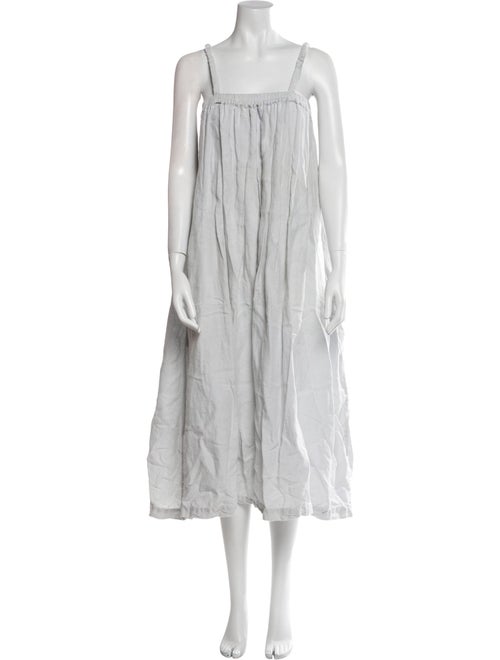 Deiji Studios Linen Knee-Length Dress