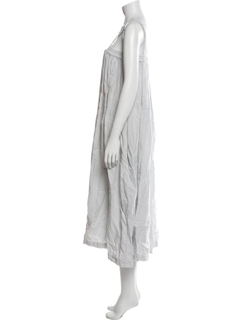 Deiji Studios Linen Knee-Length Dress