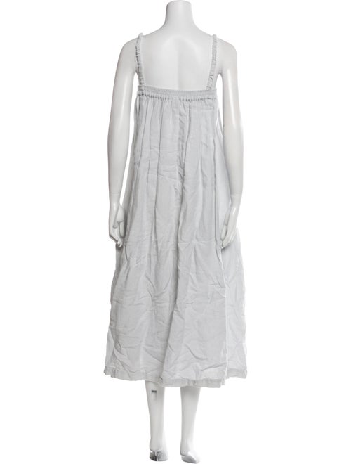 Deiji Studios Linen Knee-Length Dress