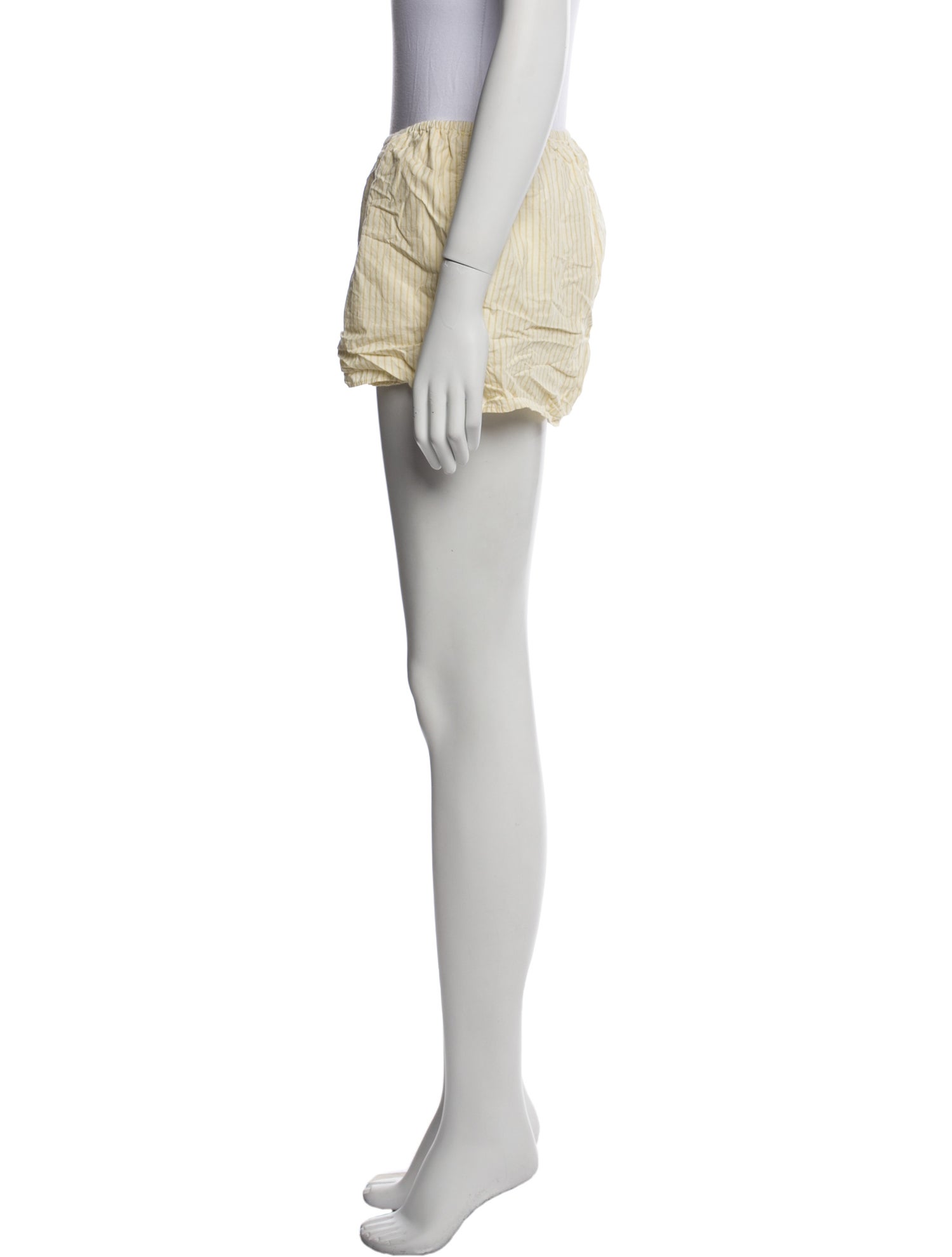 Deiji Studios Striped Mini Shorts