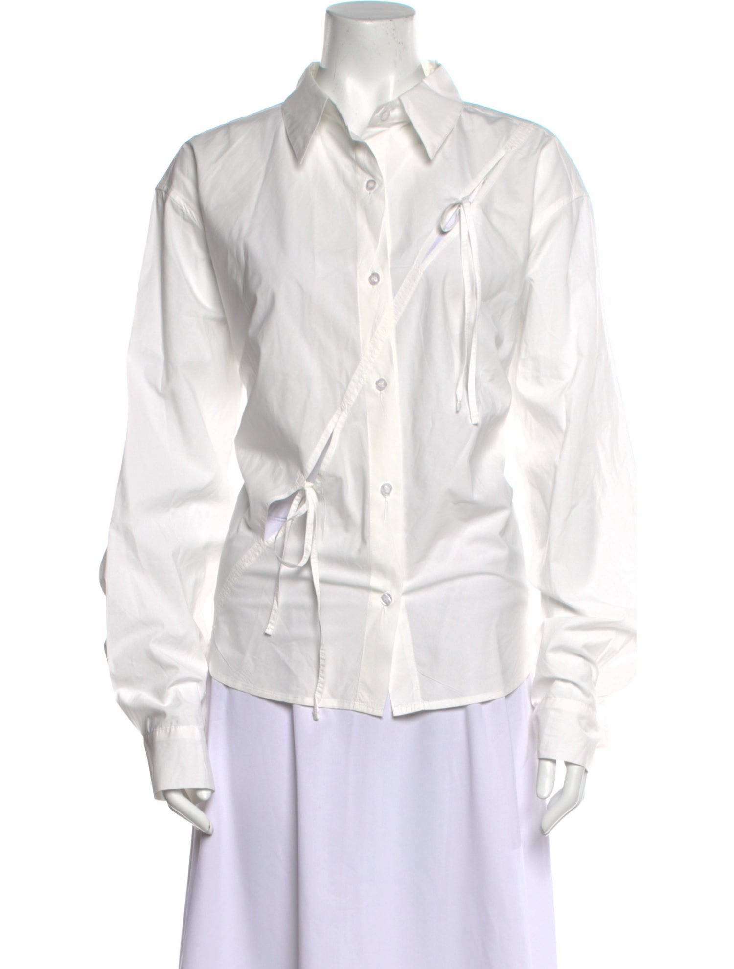 Deiji Studios Long Sleeve Button-Up Top