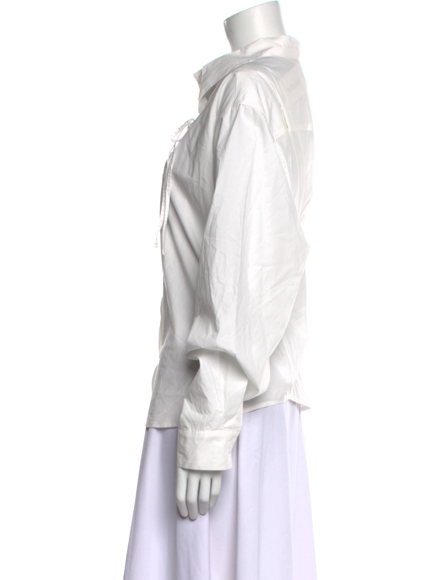 Deiji Studios Long Sleeve Button-Up Top