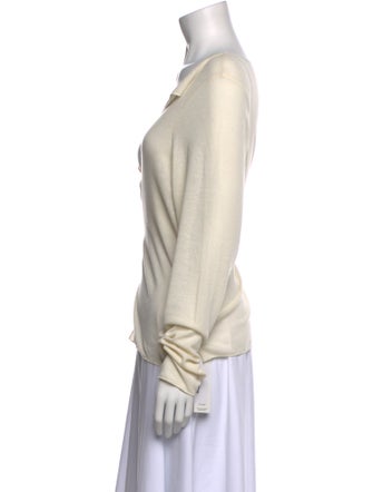 Deiji Studios V-Neck Long Sleeve Top