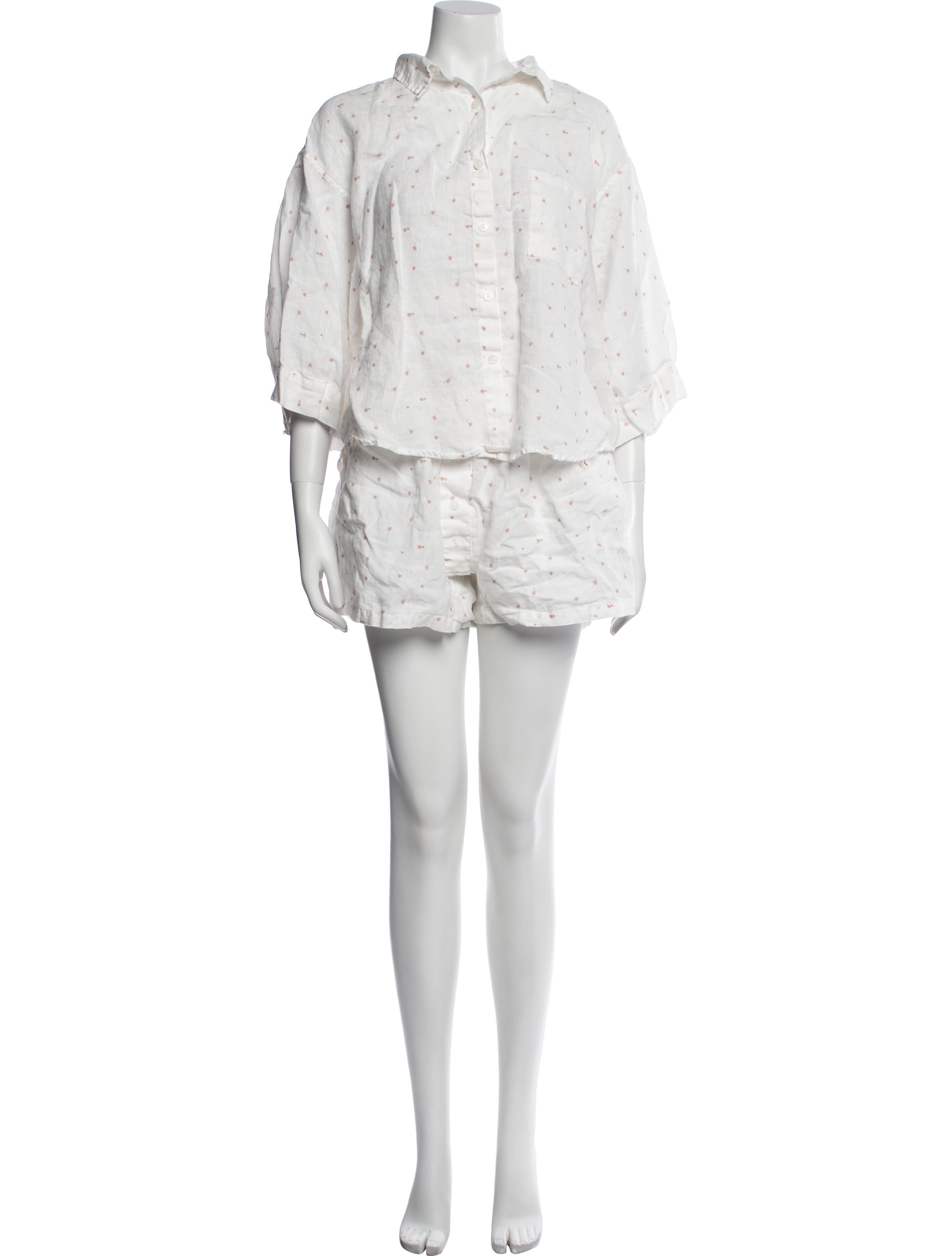 Deiji Studios Linen Lounge Set