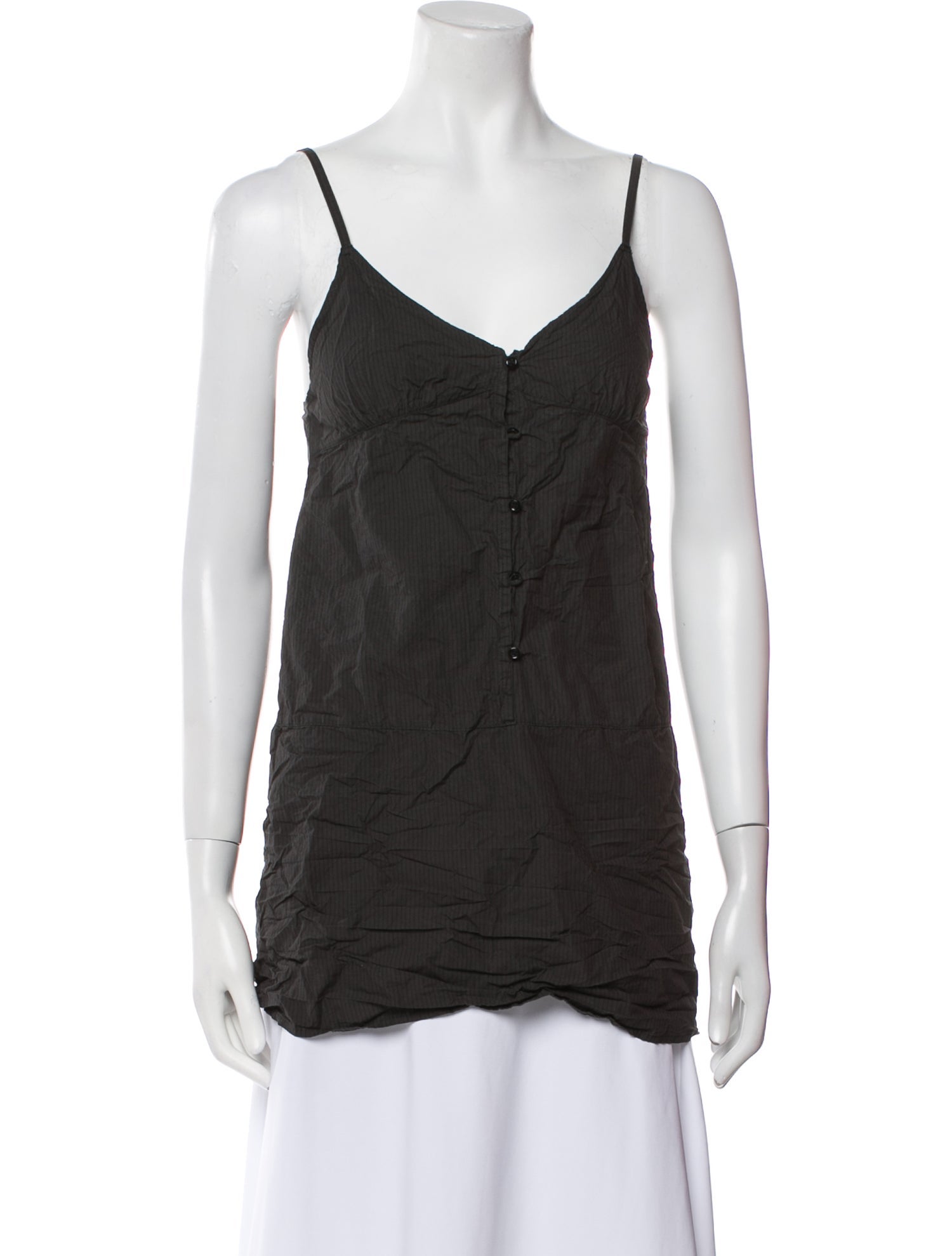 Deiji Studios V-Neck Sleeveless Top