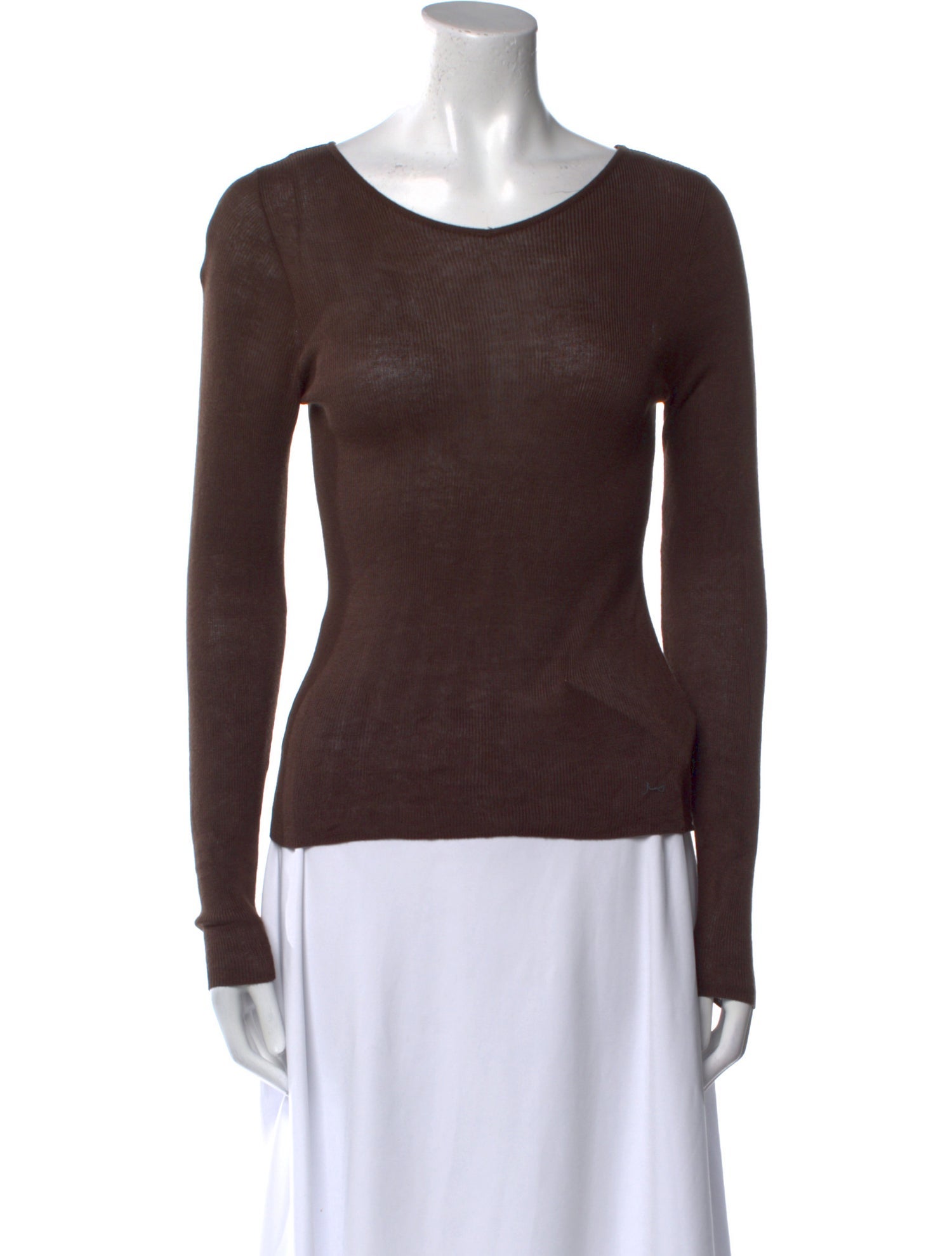 Deiji Studios Linen Scoop Neck Top