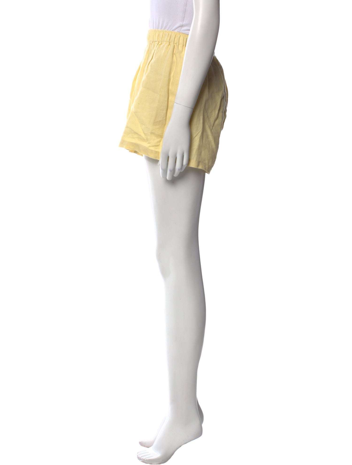 Deiji Studios Linen Mini Shorts