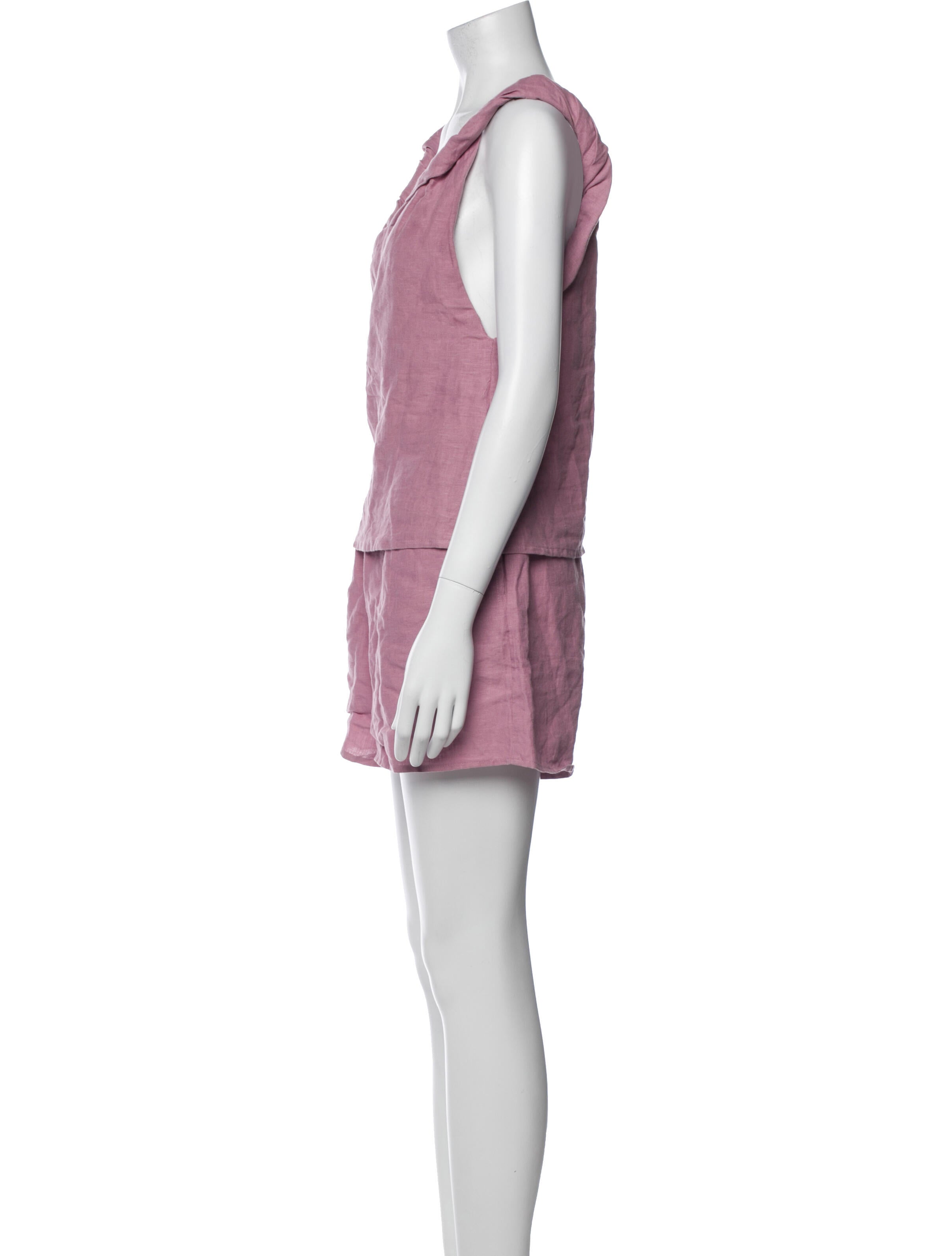 Deiji Studios Linen Short Set