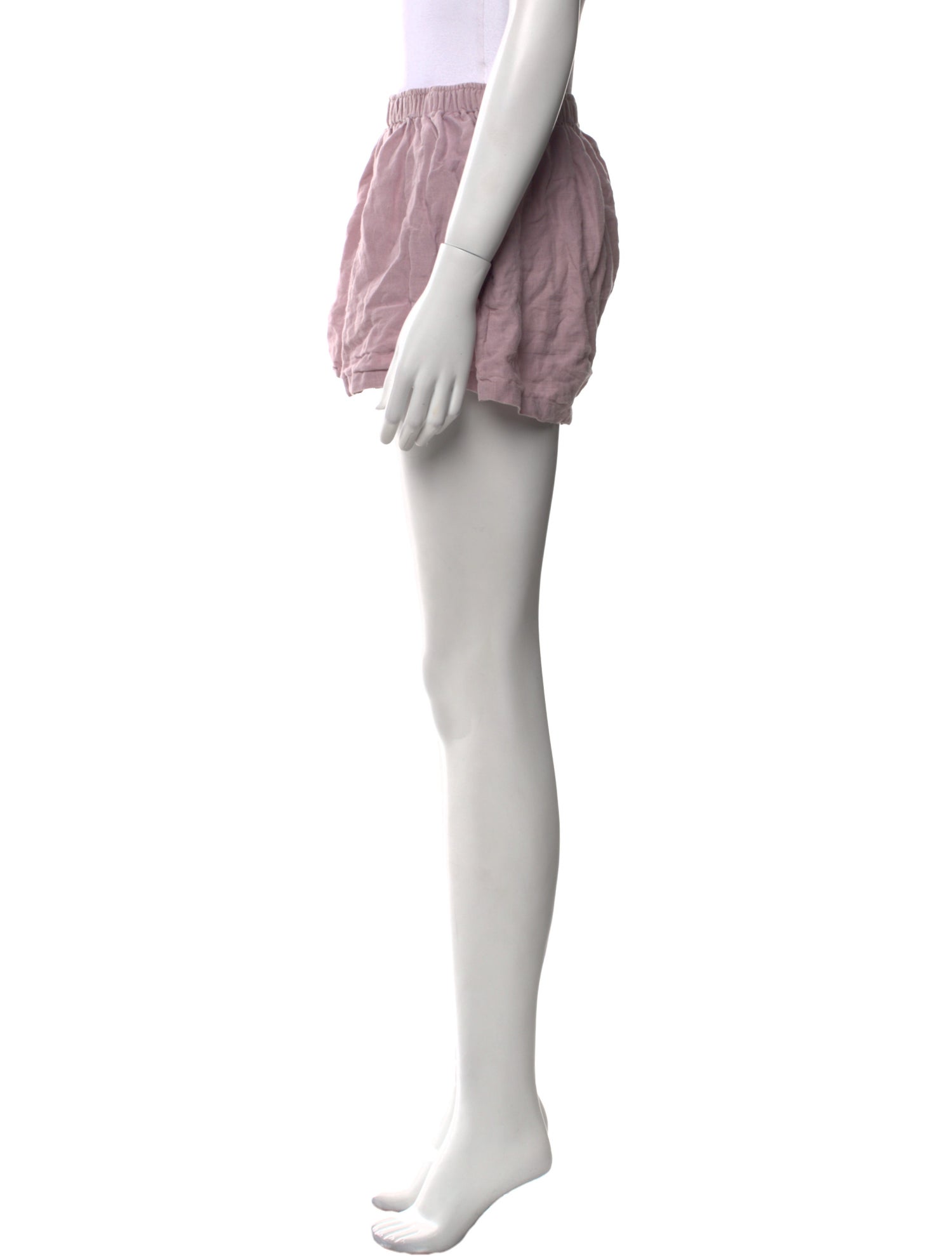 Deiji Studios Linen Mini Shorts