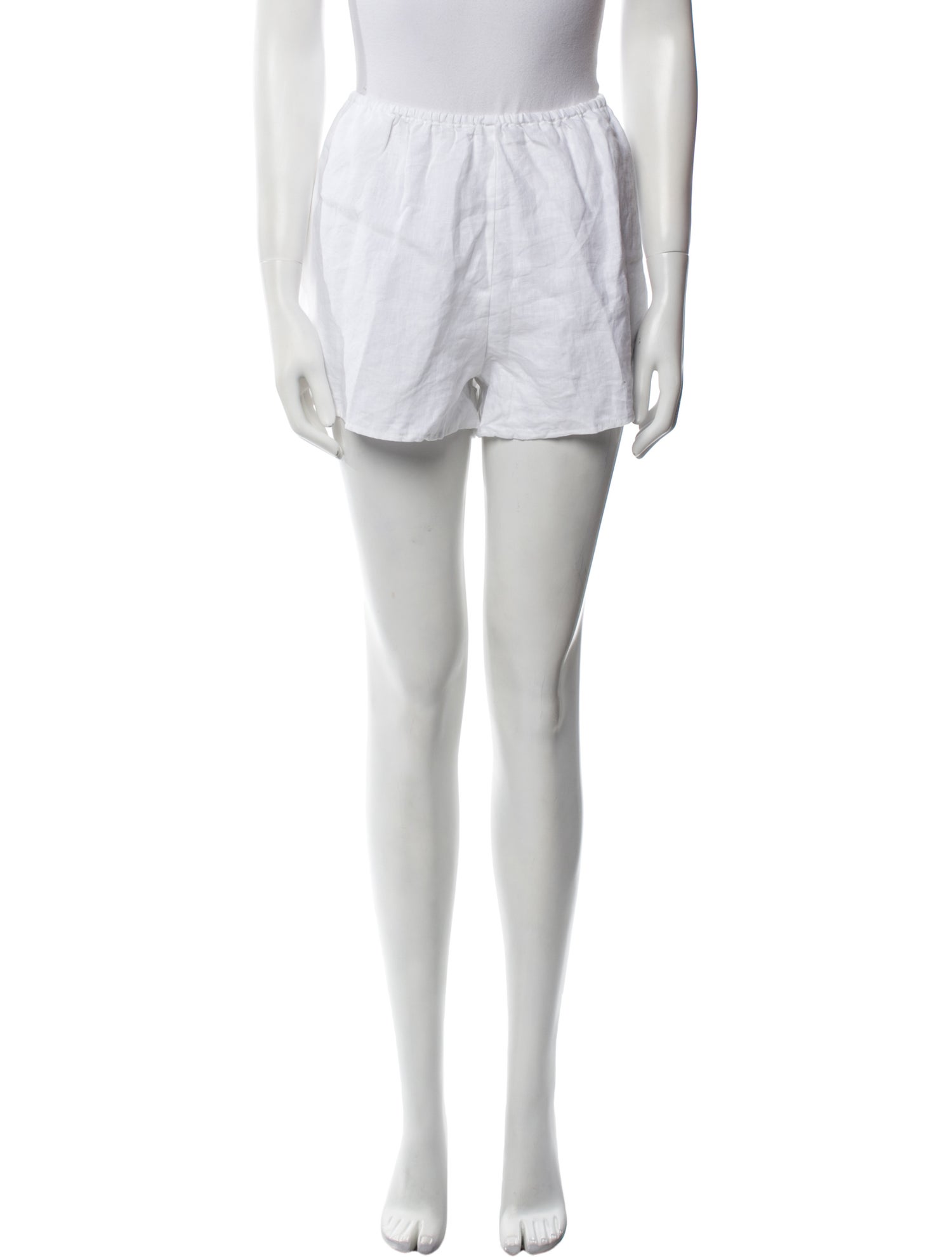 Deiji Studios Linen Mini Shorts