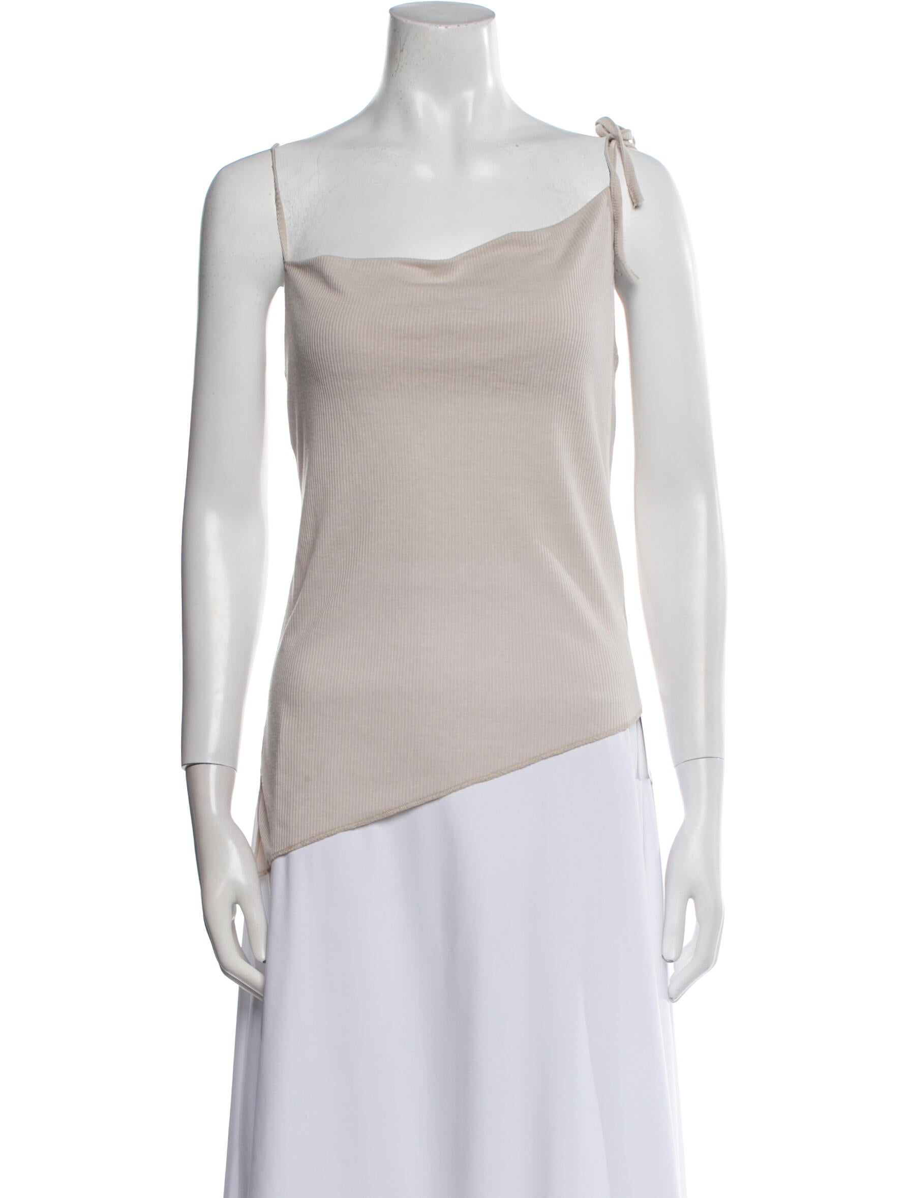 Deiji Studios Square Neckline Sleeveless Top w/ Tags