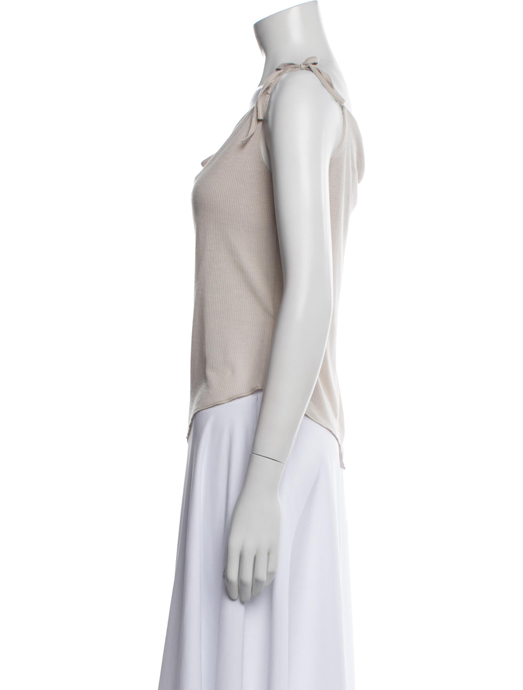 Deiji Studios Square Neckline Sleeveless Top w/ Tags