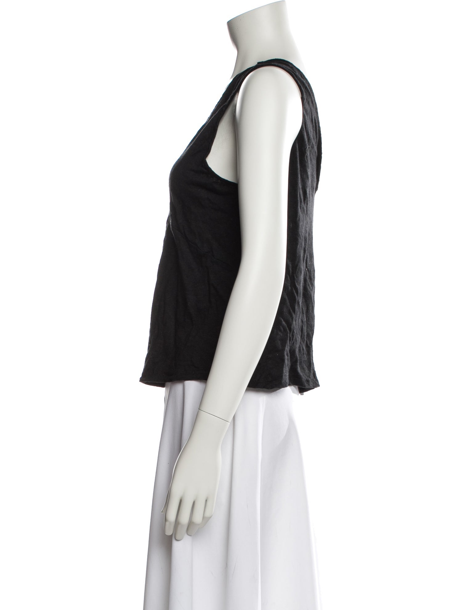 Deiji Studios V-Neck Sleeveless Top