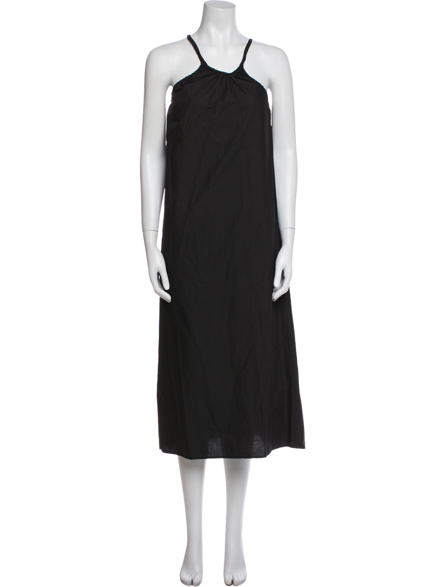 Deiji Studios Halterneck Knee-Length Dress