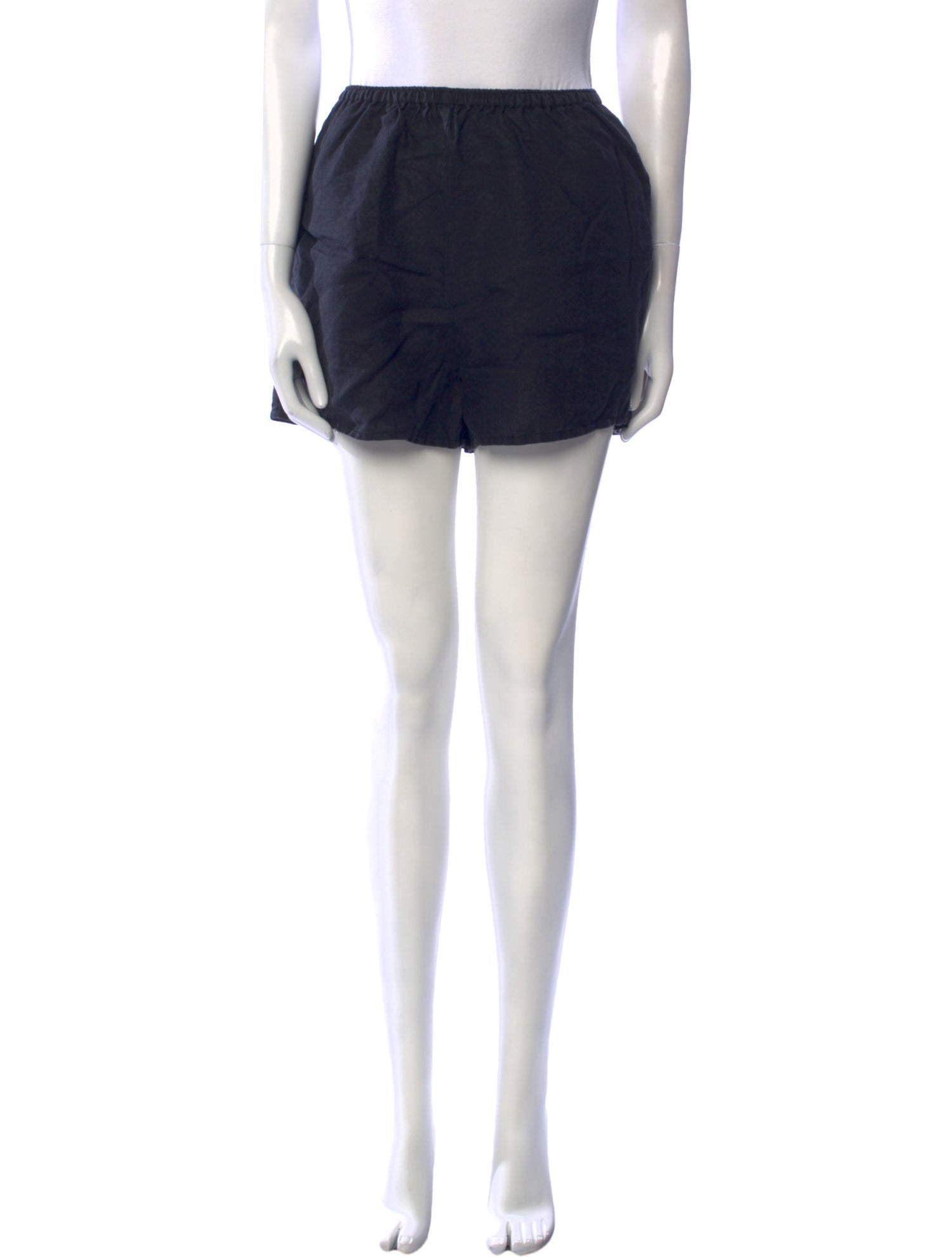 Deiji Studios Linen Mini Shorts