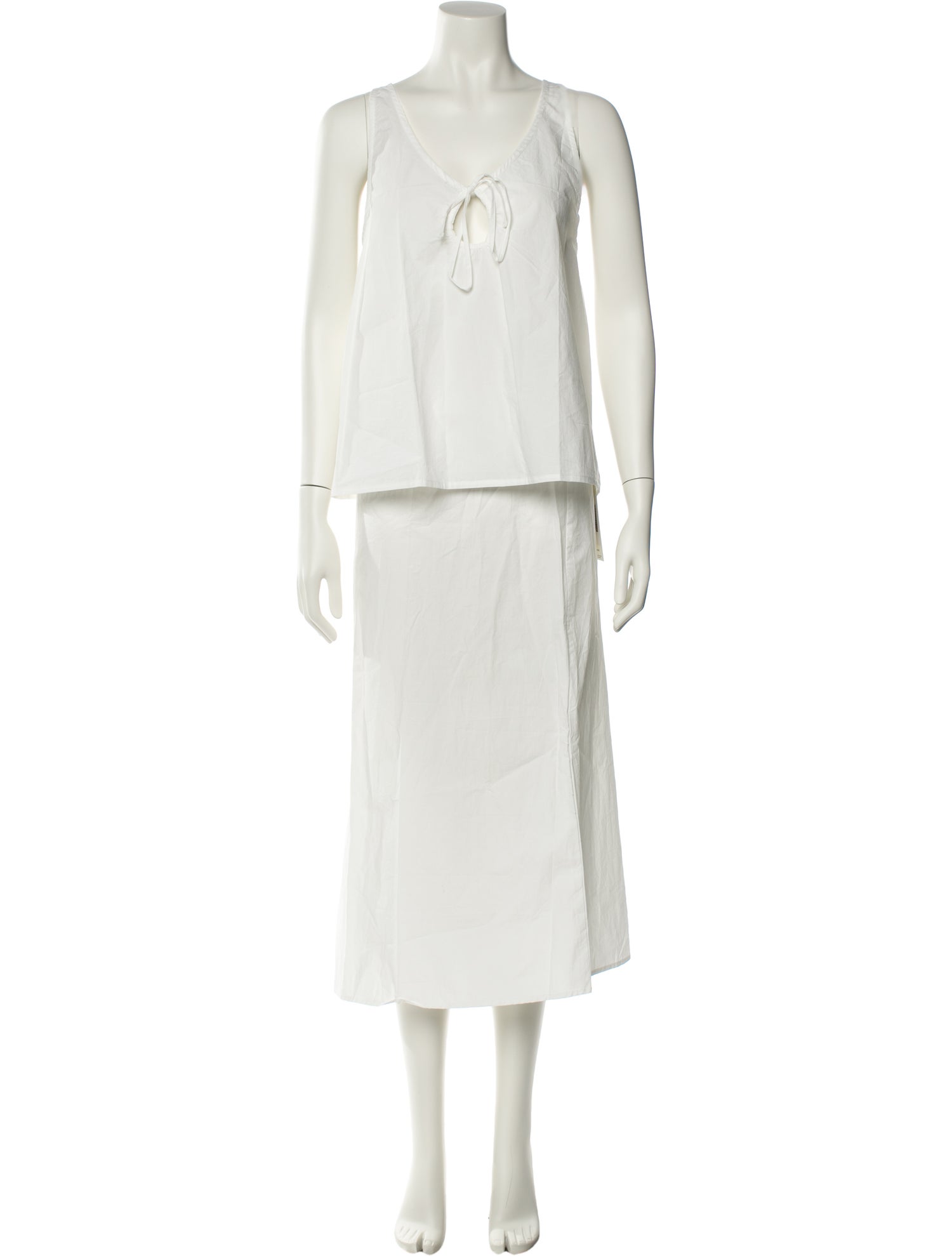 Deiji Studios Linen Skirt Set