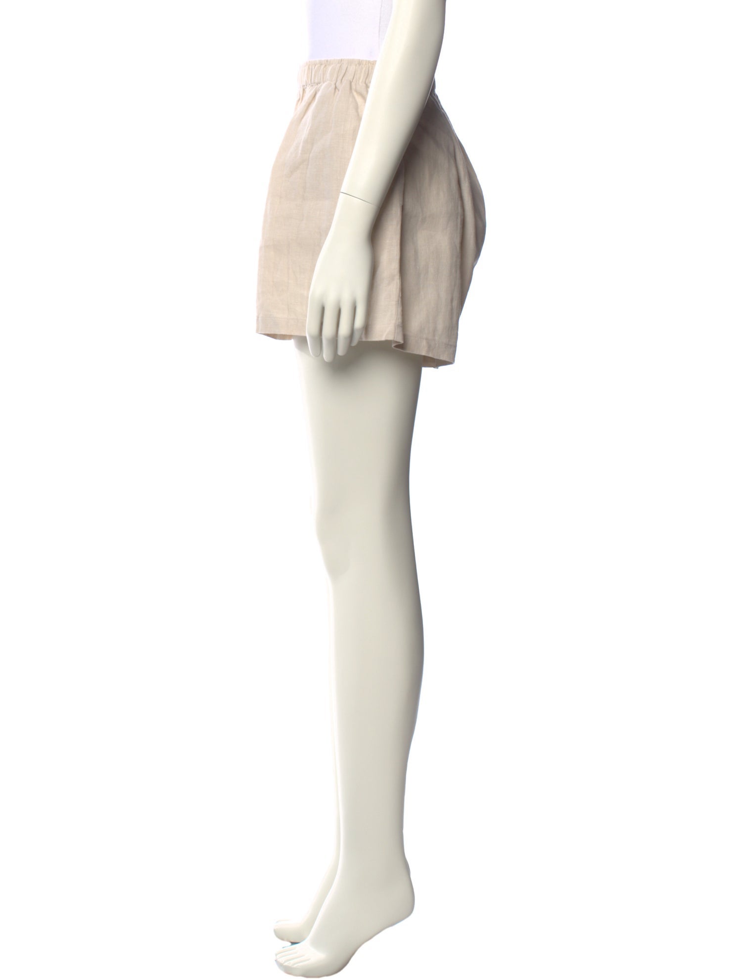 Deiji Studios Linen Mini Shorts